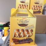 Students in Mrs. Craig's entrepreneurship class are selling chocolate-covered pretzels.
