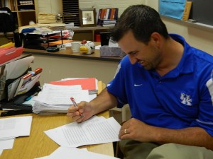 Mr. Schueing- Teacher “Recruiting for F&M baseball across the country, playing baseball locally, going on a vacation with wife (Tybee, Georgia) basically relaxing.”