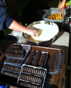 A highlight of the night is always the deep fried Oreos. (Photo by Douaa Jellouf)