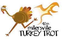 The Millersville Turkey Trot on Thanksgiving day benefits families in the community by asking the competitors to donate two non-perishable items for the local food bank.